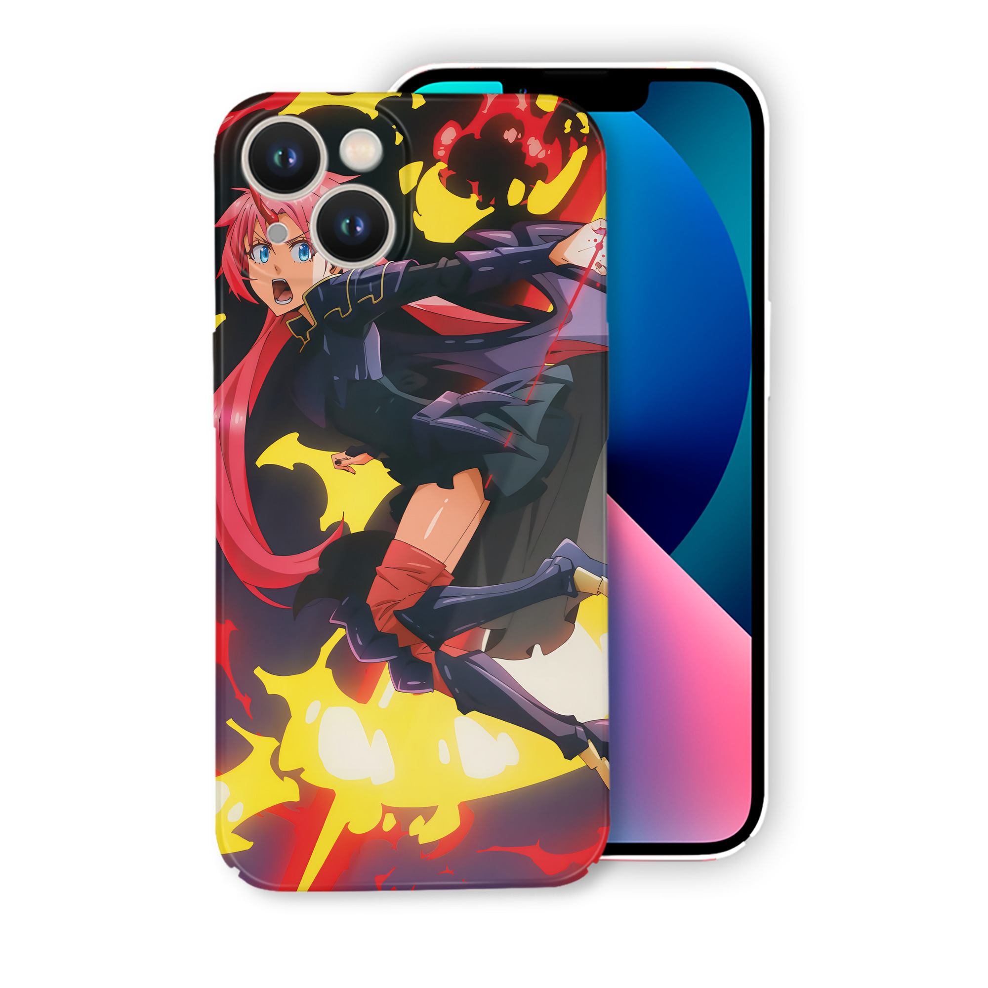 （画像用） 転スラ Regarding Reincarnated to Slime 【iPhone 14シリーズ対応】ハードケース